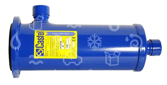 filtrdehydrátor CASTEL 4412/11AF, 2 vložkový, 1.3/8